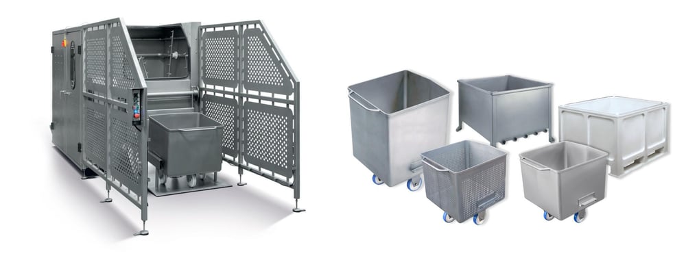 Máquina lavadora de depósitos Roser Group